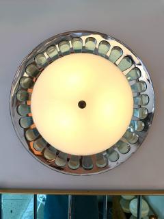  Fontana Arte FontanaArte Sconce Mirror and Glass by Fontana Arte Italy 1950s - 4524656