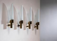  Fontana Arte FontanaArte Set of 4 Fontana Arte wall lamps - 4800878