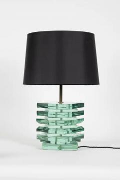 Fontana Arte Heavy cut glass table lamp - 3726356