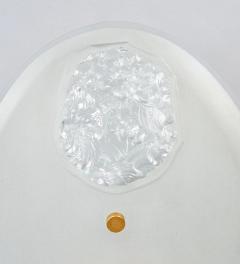  Fontana Arte Max Ingrand for Fontana Arte Chiseled Tear Drop Glass Sconces - 4144598