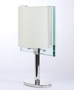  Fontana Arte Nathalie Grenon for Fontana Arte Glass and Nickle Table Lamps - 4038377
