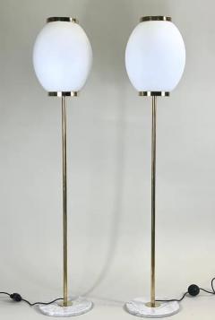  Fontana Arte Pair of Italian Mid Century Modern Style Floor Lamps Max Ingrand Fontana Arte - 4112175