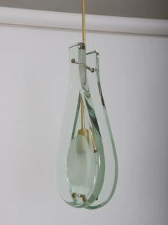  Fontana Arte Set of three Max Ingrand for Fontana Arte pendant lights model 2259 - 4128482