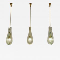  Fontana Arte Set of three Max Ingrand for Fontana Arte pendant lights model 2259 - 4129999