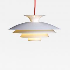  Form Light Form Light 1970s Pendant Lamp in white lacquered Aluminum Denmark - 2971026