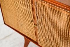  Forma Brazil 1950s Brazilian Modern Credenza in Hardwood Caning by Forma - 3193835