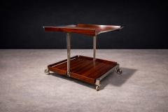  Forma Brazil Bar Car with Removable Trays in Rosewood Metal Forma 1960s - 4547086