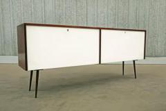  Forma Brazil Brazilian Modern Bar in Rosewood and White Finish by Forma 1960s Brazil - 3193634