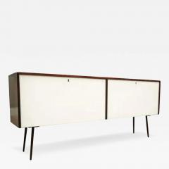  Forma Brazil Brazilian Modern Bar in Rosewood and White Finish by Forma 1960s Brazil - 3196686