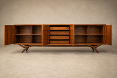  Forma Brazil Credenza in Solid Cavi na Hardwood by Forma Brazilian Modern Brazil 1960s - 4692664