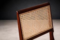  Forma Brazil Set of 2 Chairs in Caviuna wood Leather Forma 1950s - 4546487