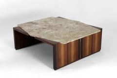  Forma Manufacture Mid Century Modern Marble Top Center Table by Forma Manufacture Brazil 1950s - 2889871