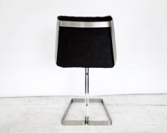  Forma Nova Italian Stainless Steel Desk Chair by Forma Nova circa 1970 - 4239626