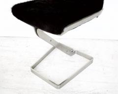  Forma Nova Italian Stainless Steel Desk Chair by Forma Nova circa 1970 - 4239627