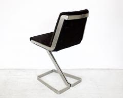  Forma Nova Italian Stainless Steel Desk Chair by Forma Nova circa 1970 - 4239642