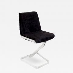  Forma Nova Italian Stainless Steel Desk Chair by Forma Nova circa 1970 - 4242161