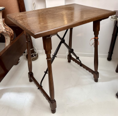  Formations Formations Furniture Iron Walnut Trestle Console Table - 3856568