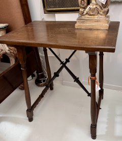  Formations Formations Furniture Iron Walnut Trestle Console Table - 3856572