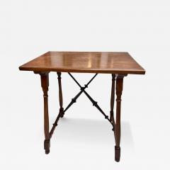  Formations Formations Furniture Iron Walnut Trestle Console Table - 3857120