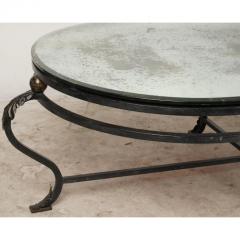  Formations Formations Wrought Iron Antique Mirrored Glass Coffee Table - 3180978