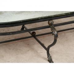 Formations Formations Wrought Iron Antique Mirrored Glass Coffee Table - 3180984