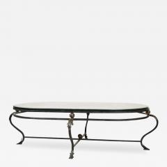  Formations Formations Wrought Iron Antique Mirrored Glass Coffee Table - 3183074