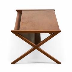  Founders Furniture Company Founders American X Frame Wooden Coffee Cocktail Table With Magazine Shelf - 3170541