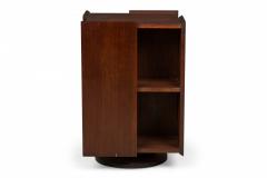  Founders Furniture Company Founders Dark Walnut Lazy Susan Mini Bookcase - 2787941