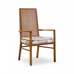  Founders Furniture Company Founders Style Mid Century Oak and Cane Dining Chairs Set of 6 - 4572807