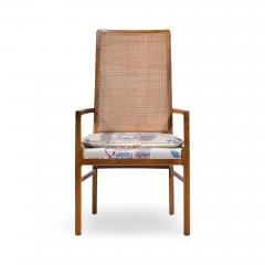  Founders Furniture Company Founders Style Mid Century Oak and Cane Dining Chairs Set of 6 - 4572808