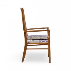  Founders Furniture Company Founders Style Mid Century Oak and Cane Dining Chairs Set of 6 - 4572809