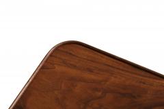  Founders Furniture Company Jack Cartwright for Founders Book Matched Walnut Cane Side Tables - 4749973