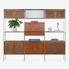  Founders Furniture Company Jack Cartwright for Founders Modular Storage Shelving Unit in Walnut - 3425033