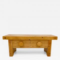  Fr seke Scandinavian Modern Solid Pine Bench by Fr seke Furniture Maker in Sweden 1970s - 2278970