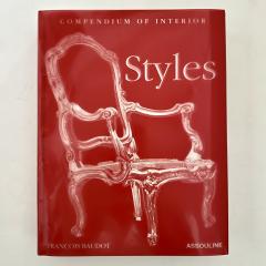  Fran ois Baudot Compendium of Interiors Styles Fran ois Baudot 1st Edition New York 2005 - 3607384