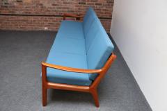  France and Son Danish Modern Four Seat Teak Senator Sofa by Ole Wanscher for France and Son - 4179729