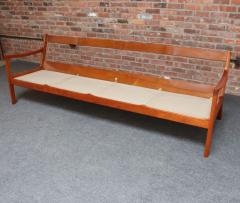  France and Son Danish Modern Four Seat Teak Senator Sofa by Ole Wanscher for France and Son - 4179732