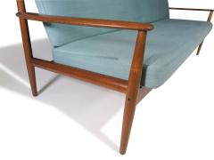  France and Son Grete Jalk Teak Three Seat Sofa - 4486096