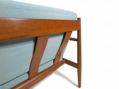  France and Son Grete Jalk Teak Three Seat Sofa - 4486101