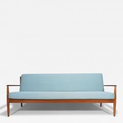  France and Son Grete Jalk Teak Three Seat Sofa - 4490946