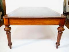  Francis James Smith LTD Scottish Double Sided Mahogany Library Table of Large Scale circa 1875 - 4285776