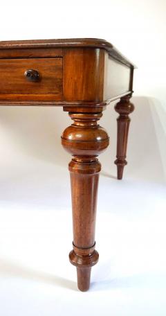  Francis James Smith LTD Scottish Double Sided Mahogany Library Table of Large Scale circa 1875 - 4285780