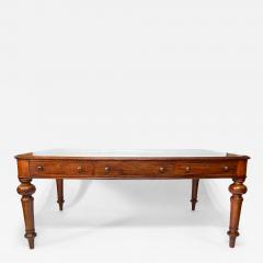  Francis James Smith LTD Scottish Double Sided Mahogany Library Table of Large Scale circa 1875 - 4287859