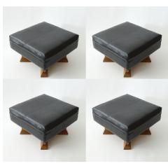  Franco Albini Franca Helg Franco Albini and Franca Helg four stools for the Marlborough Gallery Rome - 3463877