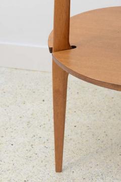  Franco Albini Franca Helg Rare Italian Modern Walnut Standing Lamp Table Franco Albini and Franca Helg - 4654896