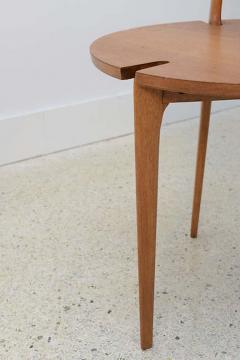  Franco Albini Franca Helg Rare Italian Modern Walnut Standing Lamp Table Franco Albini and Franca Helg - 4654898