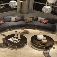  Franco Bianchini ELG 3571 K Zircone Round Coffee Table - 3004231