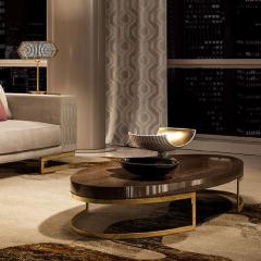  Franco Bianchini Zircone Oval Coffee Table - 3004290
