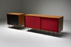  Franco Campo Carlo Graffi Black and Red Sideboard by Franco Campo and Carlo Graffi 1950s - 1960871