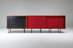  Franco Campo Carlo Graffi Black and Red Sideboard by Franco Campo and Carlo Graffi 1950s - 1960872